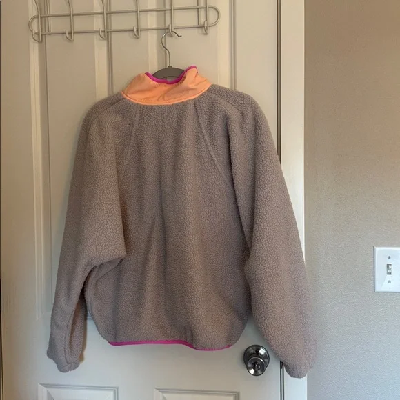 Free People Hit the Slopes Colorblock Fleece Pullover - Picture 2 of 2